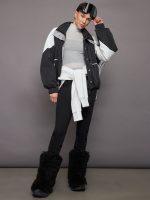 Esme Anorak - Black/ Soft White/ Reflective - Image 8