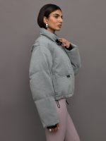 Hallie Mae Puffer - Grey Marl - Image 6