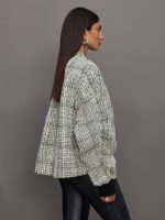 Skylar Faye Bomber - White / Black - Image 5