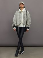 Skylar Faye Bomber - White / Black - Image 3