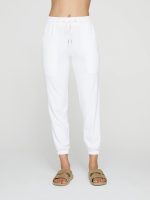 Drawstring Pants - White - Image 4