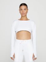 Drawstring Pants - White - Image 12