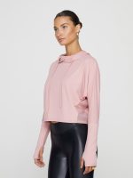 Crop Hoodie - Blush - Image 6