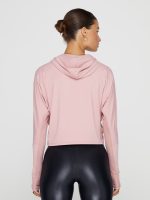 Crop Hoodie - Blush - Image 7