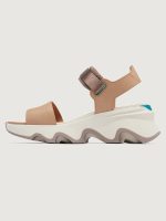 Kinetic Impact Y-Strap High Sandal - HONEST BEIGE, CHALK - Image 3