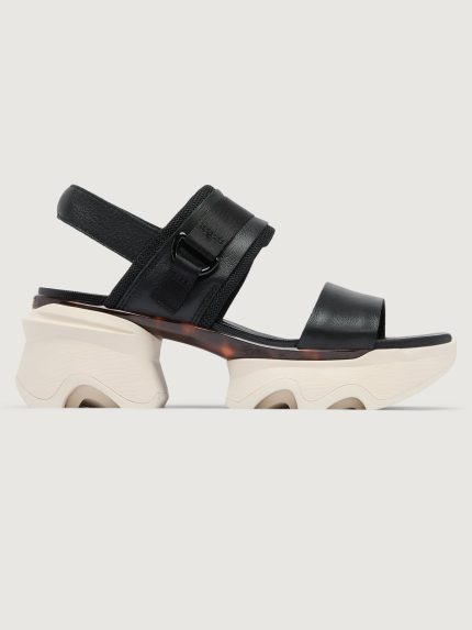 Kinetic Impact Slingback Heel Sandal - Black/Chalk