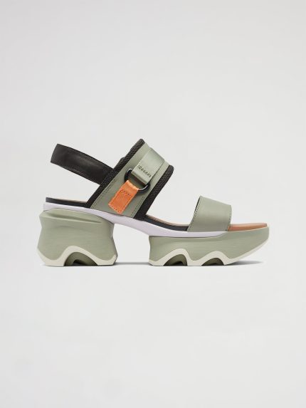Kinetic Impact Slingback Heel Sandal - SAFARI JET