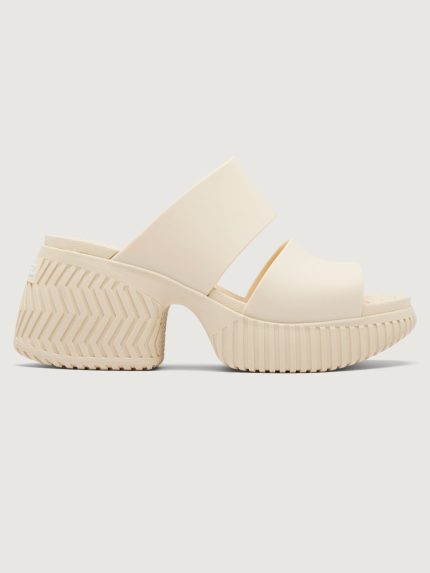 Ona Streetworks Slide Heel - Hone White/Sea Salt