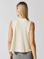 Good Karma Crop Tank - Limoncello - Image 3