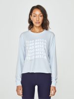 Ciao Bella Crop Sweatshirt - Aquarius - Image 3
