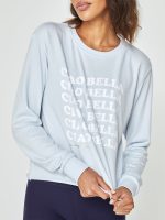 Ciao Bella Crop Sweatshirt - Aquarius - Image 5