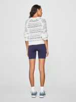 Amore Crochet Sweater - Stone - Image 7