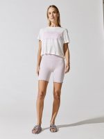 Happy Crop Tee - Stone - Image 4