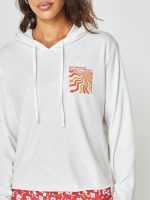 Feel Good Crop Hoodie - Stone - Image 6