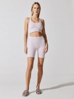 Amor Heather Crop Tank - Heather Wisteria - Image 4