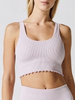 Amor Heather Crop Tank - Heather Wisteria - Image 5