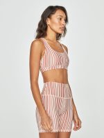 Studio Sports Bra - Amore Stripe Print - Image 7