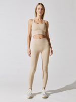 Love Sculpt Heather Seamless Legging - Heather Biscotti - Image 3