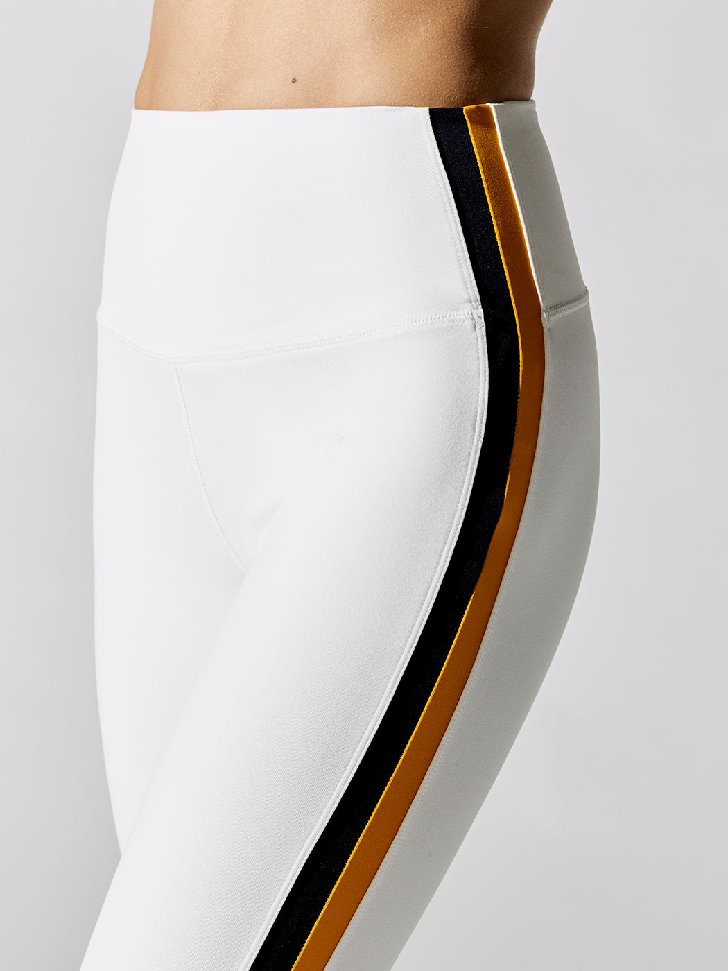Raquel High Waist Flare - Vintage White Indigo Marigold - Image 4