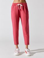 Reena 7/8 Fleece Sweatpant - Lychee