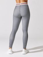 Angel High Waist Techflex 7/8 - Indigo Freestyle Check - Image 5