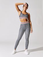 Angel High Waist Techflex 7/8 - Indigo Freestyle Check - Image 3