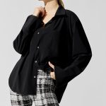 Oversized Shirt - Black - Image 5