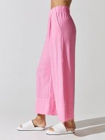 Wide Leg Pant in Linen - Cotton Candy - Image 4