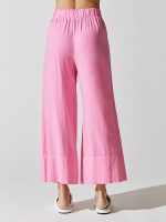 Wide Leg Pant in Linen - Cotton Candy - Image 5