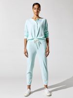Thermal Henley Sweatshirt - Mist - Image 3
