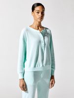 Thermal Henley Sweatshirt - Mist - Image 5