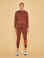 Stripes Yoga Pant - Rust - Image 3