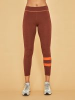 Stripes Yoga Pant - Rust - Image 6