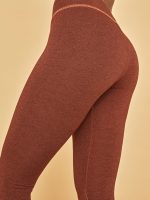 Stripes Yoga Pant - Rust - Image 9