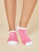 Workout Trainer Socks 3 Pack - Peony Pink - Image 4