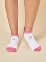 Workout Trainer Socks 3 Pack - Peony Pink - Image 7