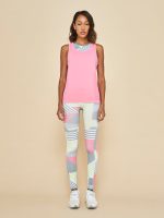 Athlete Seamless Workout Tank Top - Peony Pink - Image 4