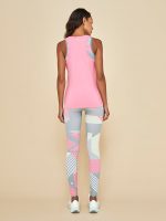 Athlete Seamless Workout Tank Top - Peony Pink - Image 3