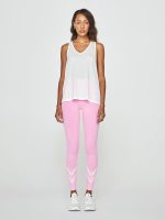 Move Split Back Yoga Vest Top - Lily White - Image 3