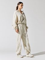 Adapt Studio Hooded Zip Through - Pebble Beige - Image 5