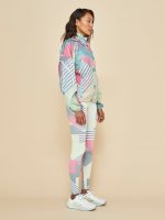 Pack Away Jacket - Pink Block Print - Image 6