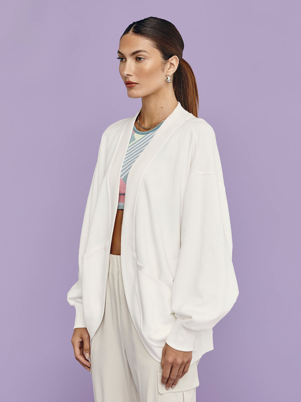 Cora Cardigan - Lily White - Image 6