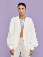Cora Cardigan - Lily White
