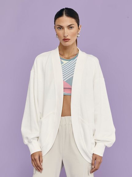 Cora Cardigan - Lily White