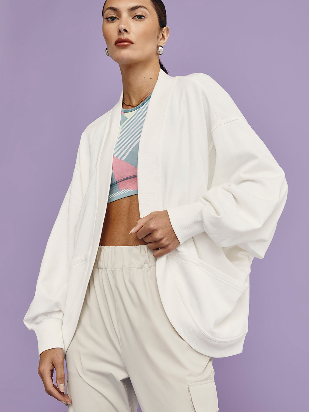 Cora Cardigan - Lily White - Image 5