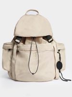 Nylon Rucksack - Dove Beige