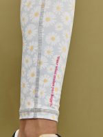 Daisys On Dusty Blue TLC Legging - Daisys On Dusty Blue - Image 8