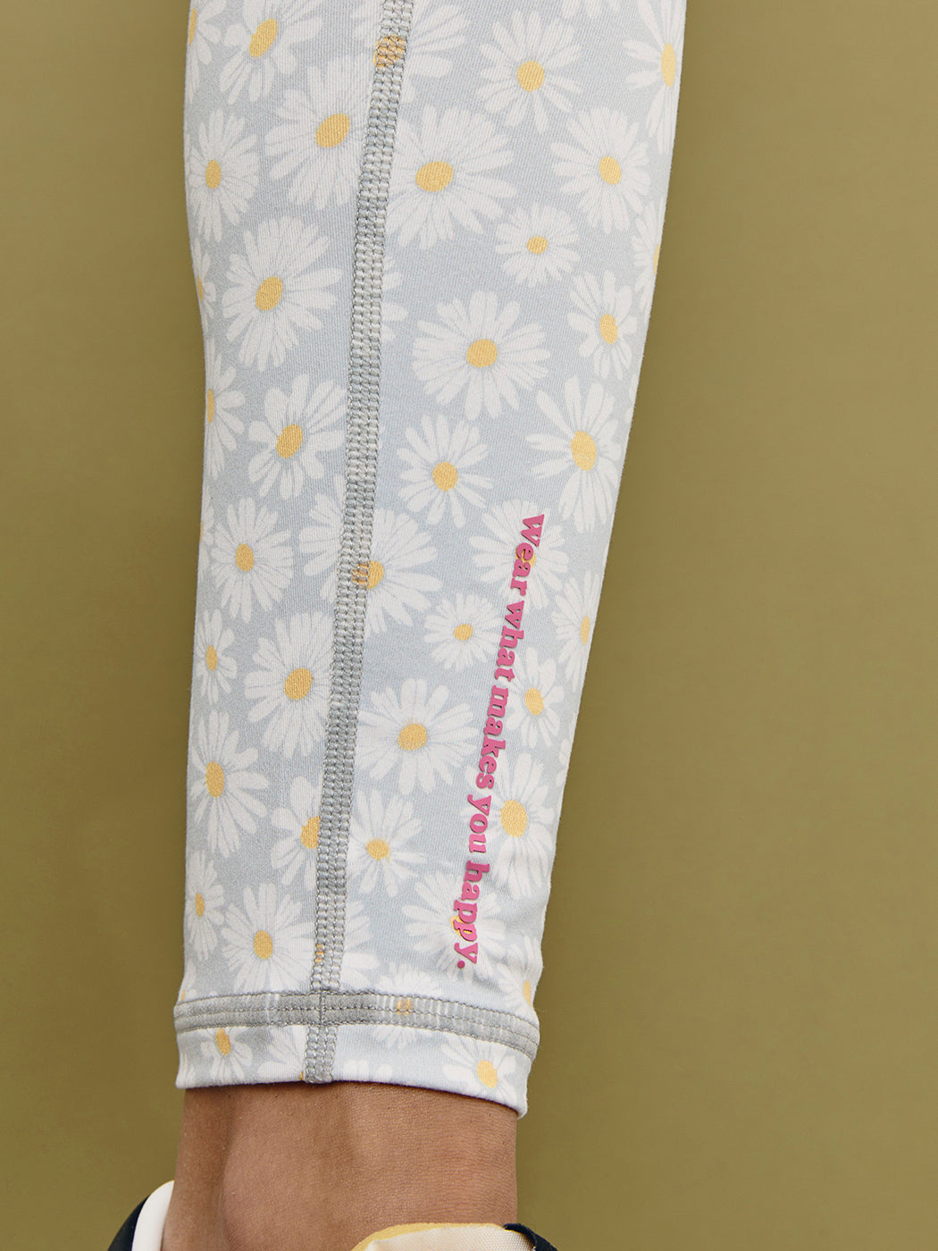 Daisys On Dusty Blue TLC Legging - Daisys On Dusty Blue - Image 8