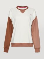 Colorblock Crew - Oatmilk/Camel/Aztec