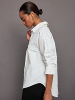 Echo Pearly Shirt - White - Image 4